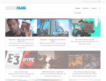 Tablet Screenshot of gibsonfilms.com